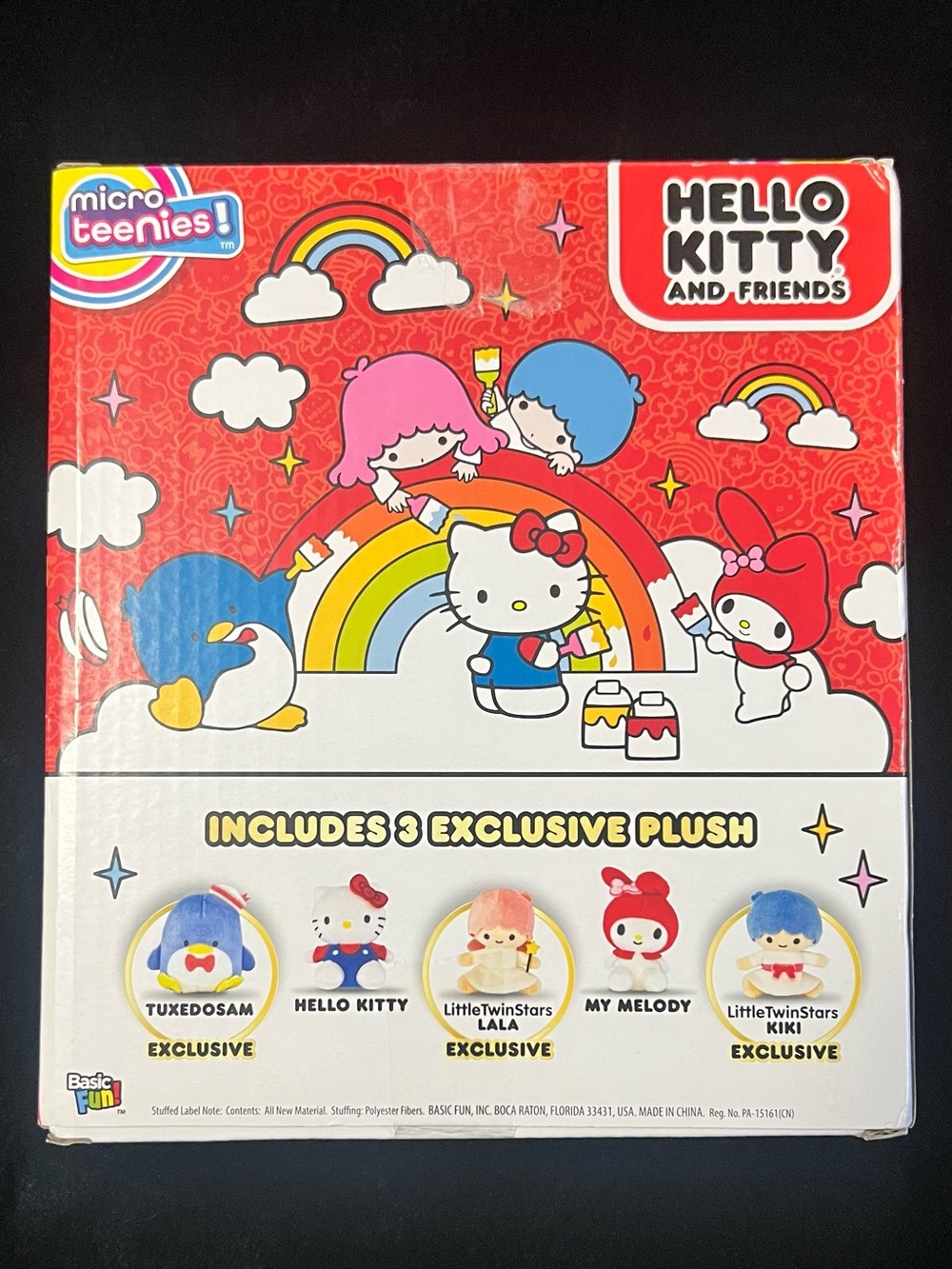 Hello Kitty 5-Pack Micro Teenies , BNIB - Picture 2 of 6